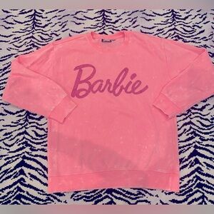 Barbie Pink women’s sweatshirt size medium